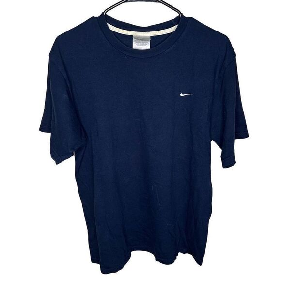Vintage Nike Embroidered Logo T Shirt Large - Picture 1 of 4